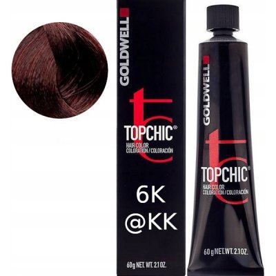 Goldwell Topchic Permanent Hair Long 6K KK intenzivní měděná 60 ml