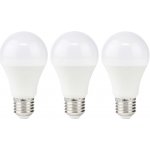 Nedis LBE27A602P3 LED žárovka, E27, A60, 220V, 8W, teplá bílá, 806lm, 2700K, matná, 3ks LBE27A602P3 – Hledejceny.cz