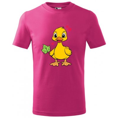 dětské tričko Kačenka tmavě růžová – Hledejceny.cz