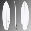 Surf OLAIAN Surf shortboard 900 6'3" 35 l se 3 ploutvičkami FCS2