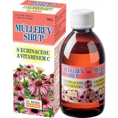 Dr. Müller Sirup s echinaceou a vitaminem C 320 g – Hledejceny.cz