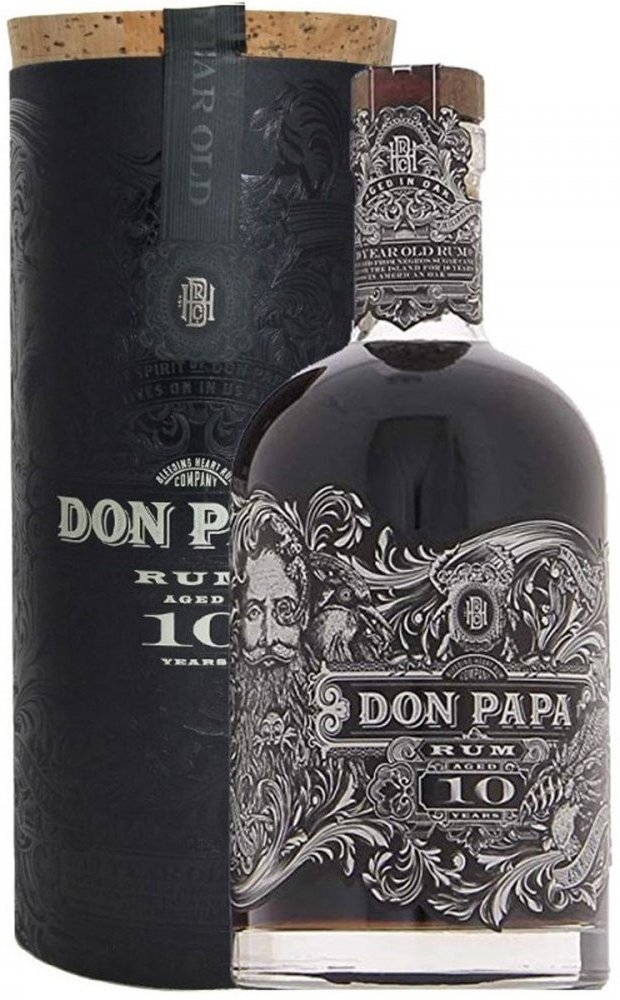 Don Papa 10y 43% 0,7 l (tuba)