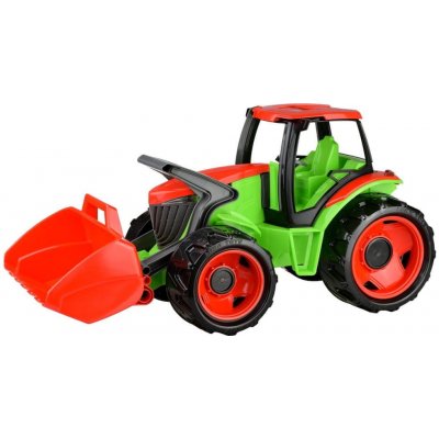 Lena Traktor se lžící, zeleno červený – Zboží Mobilmania