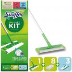 Swiffer Sweeper Startovací sada s 1 nástavcem, 8 utěrkami a 3 čistícími ubrousky – Zboží Dáma