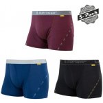 Sensor MERINO WOOL ACTIVE trenky černé pruhy – Zboží Dáma