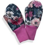 Esito Palcové rukavice softshell Garden bloom šedá – Zboží Dáma
