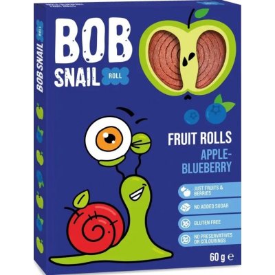 Bob Snail Šnek BOB jablko-borůvka 60 g – Zboží Mobilmania