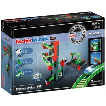 Fischer technik 536619 Profi Dynamic XS Kuličková dráha 70 ks