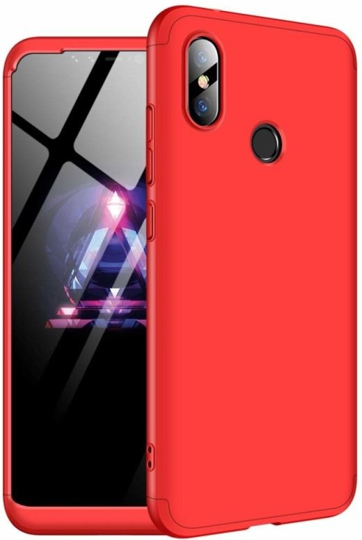 Pouzdro 360 Full body protection Xiaomi Redmi Note 6 Pro červené
