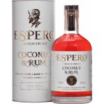 Espero Coconut & Rum 40 % 0,7 l (tuba)