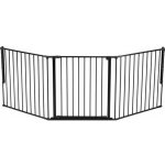 BabyDan Prostorová zábrana FLEX L černá – Zboží Mobilmania