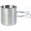 Outdoorové nádobí Tatonka Handle Mug 500 ml nerezový hrnek sklopná ucha stupnice