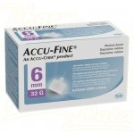 Accu-Fine jehly do inzulínového pera 32 G x 6 mm 100 ks – Hledejceny.cz