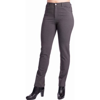 Lafei-Nier dámské antracitové elegantní kalhoty