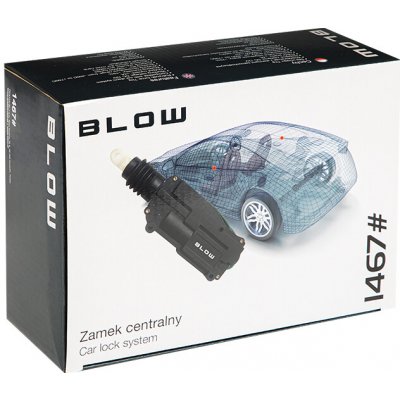 BLOW Centrální zamykání s dálkovým ovládáním 1467# – Hledejceny.cz