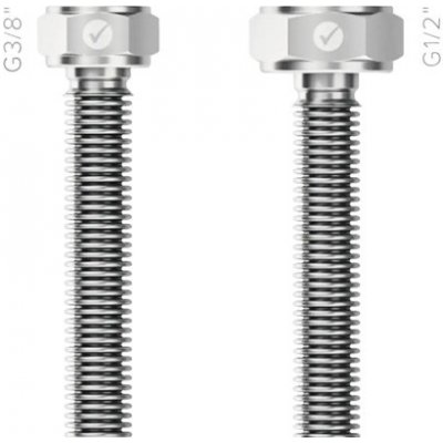 Merabell Aqua Classic Připojovací hadice, G3/8" x G1/2", 50 cm M0070 – Zboží Dáma