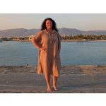 Nelly Mušelínové pončo dámské Hnědá – Sleviste.cz