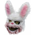 Korbi Maska králíka vraha strašidelný králík Halloween – Zboží Dáma
