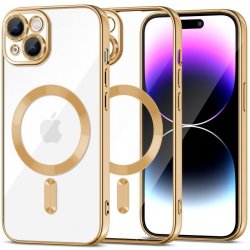 Pouzdro TECH-PROTECT MAGSHINE MAGSAFE iPhone 15 Plus GOLD