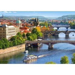 Castorland Pohled na Pražské mosty 500 dílků