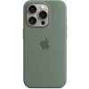 Pouzdro a kryt na mobilní telefon Apple AppleMix Originální Apple iPhone 15 Pro - MagSafe - silikonový - cypřišově zelené