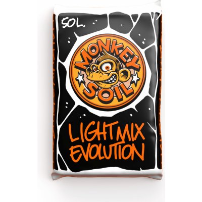 Monkey Soil Light Mix Evolution 50 l – Zboží Dáma