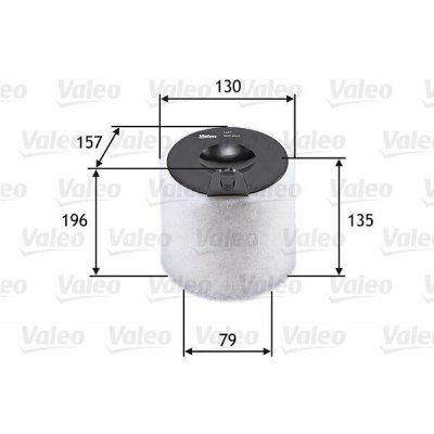 Vzduchový filtr VALEO 585663 – Hledejceny.cz