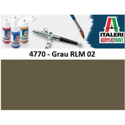 Italeri barva akryl 4770AP Grau RLM 02 20 ml – Hledejceny.cz