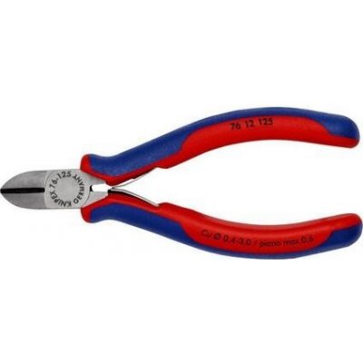 Knipex Kleště štípací boční pro elektromechaniky 76-12-125 - KN76-12-125 – Zboží Mobilmania