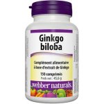 Webber Naturals Ginkgo Biloba 150 tablet – Hledejceny.cz
