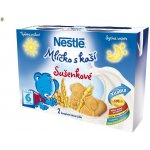 NESTLÉ Mlíčko s kaší sušenkové 2x200ml – Zboží Mobilmania