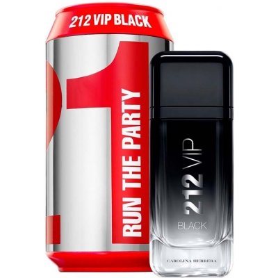 Carolina Herrera 212 VIP Men Black Run The Party parfémovaná voda pánská 100 ml – Hledejceny.cz