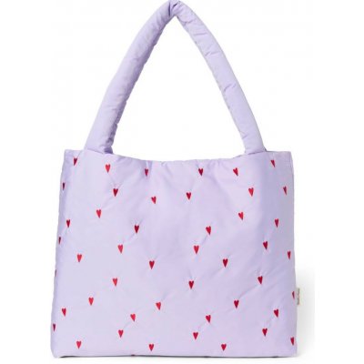 Studio Noos Puffy Diaper Bag taška Purple Hearts – Hledejceny.cz