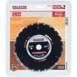 Kreator KRT020307 Pilový kotouč pro ponorné pily 185mm 24T