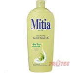 Mitia Aloe & Milk tekuté mýdlo náhradní náplň 1 l – Zboží Dáma