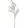 Květina Gasper Dekorační větvička stříbrná 121 cm