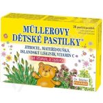 Müllerovy dětské pastilky 36 ks – Hledejceny.cz