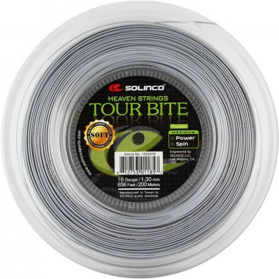 Solinco Tour Bite Soft 200m 1,25mm – Zbozi.Blesk.cz