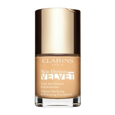 Clarins Skin Illusion Velvet Tekutý make-up s matným finišem s vyživujícím účinkem 105N 30 ml