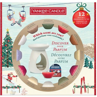 Yankee Candle Dárková sada vosků s aromalampou Apres Ski – Zboží Dáma