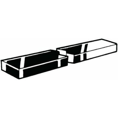 Přesná klínová ocel, 1 metr DIN 6880 Nerezocel A5 (1.4571) 10X8MM – Hledejceny.cz