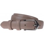 NovaKabelka.cz Cintura Sottile fialová dámský kožený pásek černá – Zboží Mobilmania