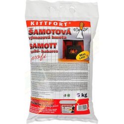 KITTFORT Šamotová výmazová hmota 1kg