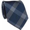 Kravata Hedvábná kravata modrošedá