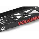 Podložka pod SPZ VOLKSWAGEN červená (2ks) | Zboží Auto