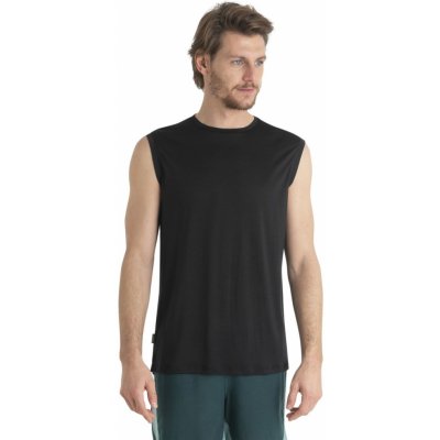 Icebreaker Mens Merino 125 Cool-Lite Sphere III Tank Black – Zboží Dáma