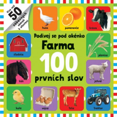 Farma 100 prvních slov - Podívej se pod okénko, Leporelo – Zbozi.Blesk.cz