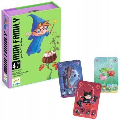 Djeco Kvarteto: Mini Rodina – Zboží Mobilmania