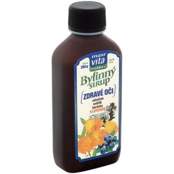 MaxiVita Herbal Bylinný sirup Zdravé oči 260 g 200 ml