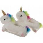 Kruzzel 21933 Plyšové papuče Jednorožec – Zboží Dáma